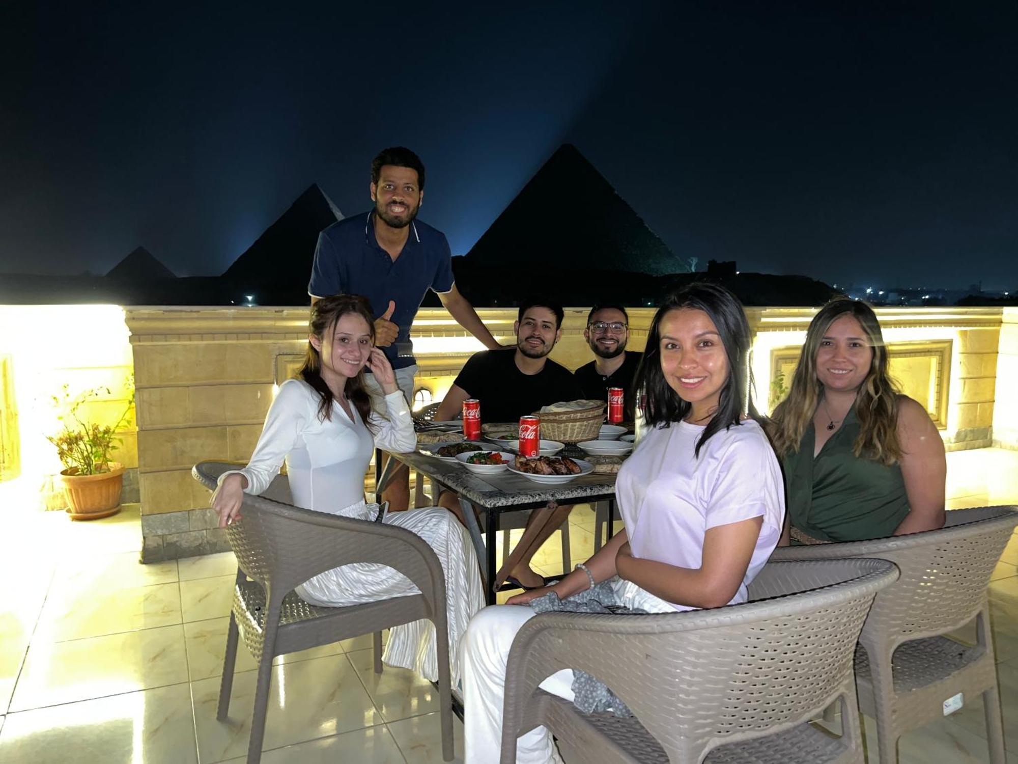 Moses Pyramids Inn Kafrat al Jabal Экстерьер фото