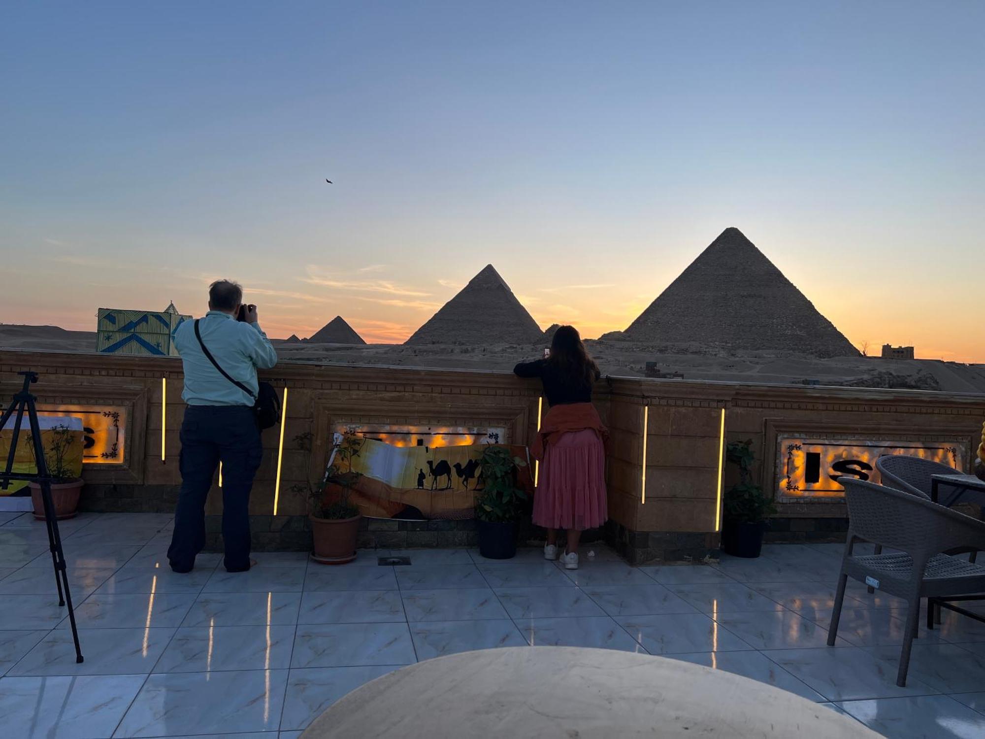 Moses Pyramids Inn Kafrat al Jabal Экстерьер фото